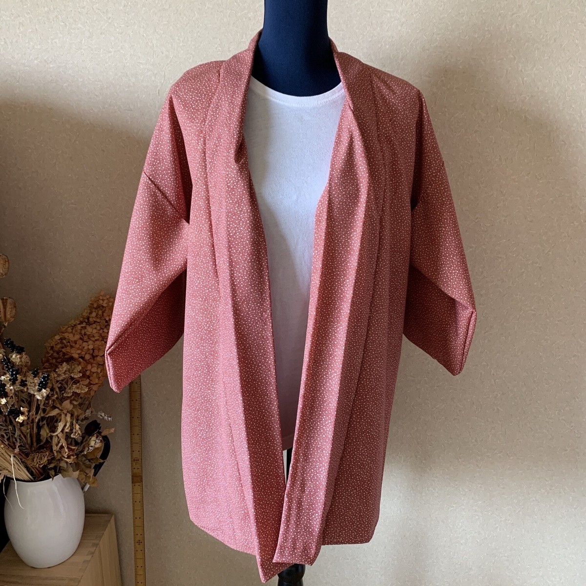 Shawl up Cycled Kimono