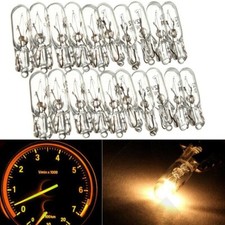 20 x CAPLESS WEDGE 286 BULB INDICATOR  DASH CAR AUTO LIGHT T5 BULBS 12V 1.2W