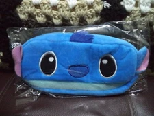 NEW RARE LILO & STITCH SOFT PLUSH COIN MONEY HANDHELD PURSE & ZIPPER KEY CHAIN