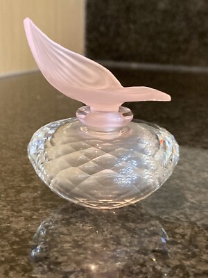 Swarovski Crystal ROSE FLACON 236693 Perfume Bottle Extremely Rare Boxed  Retired UK