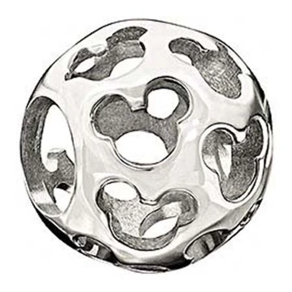 Chamilia Disney Charm Silver Mickey Mouse Ball Head