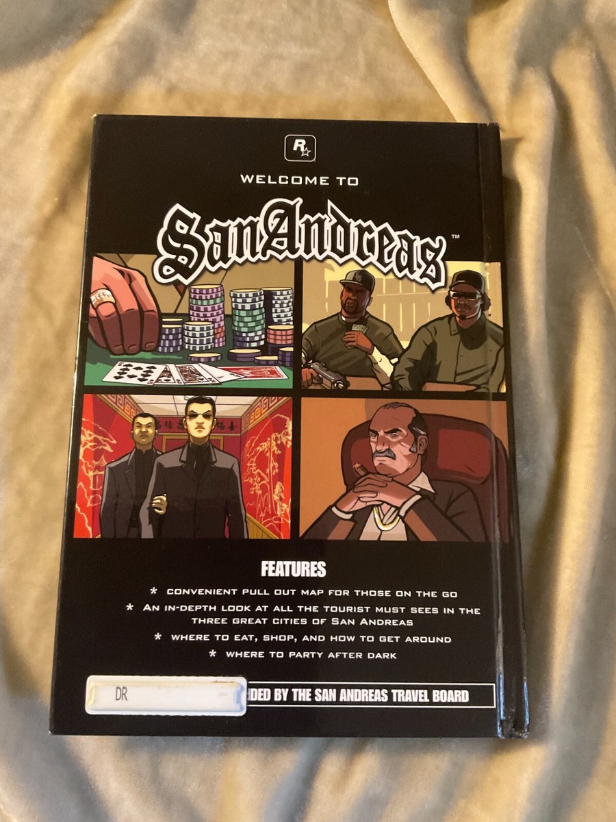 PC Grand Theft Auto SA SecondEdition 北米版 Grand Theft Auto: San Andreas second edition (PC, 2005) Book map