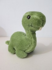 Dakin Green Dinosaur Plush Stuffed Animal 6" Made In Korea
