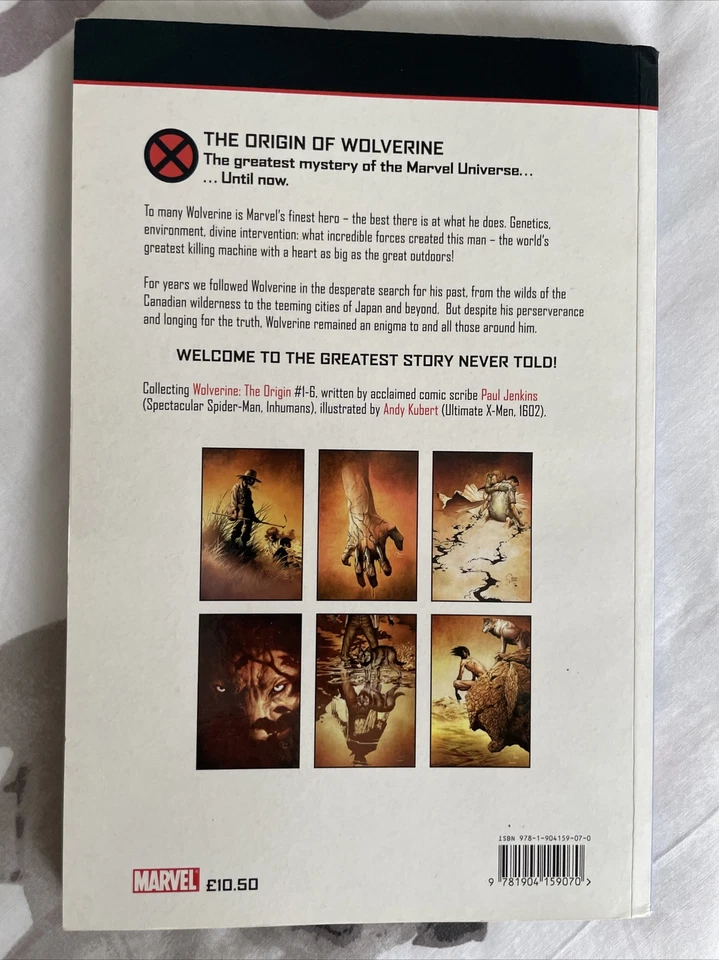 Origin By Marvel Graphic Novel The True Story Of Wolverine Foto 2 de 3
