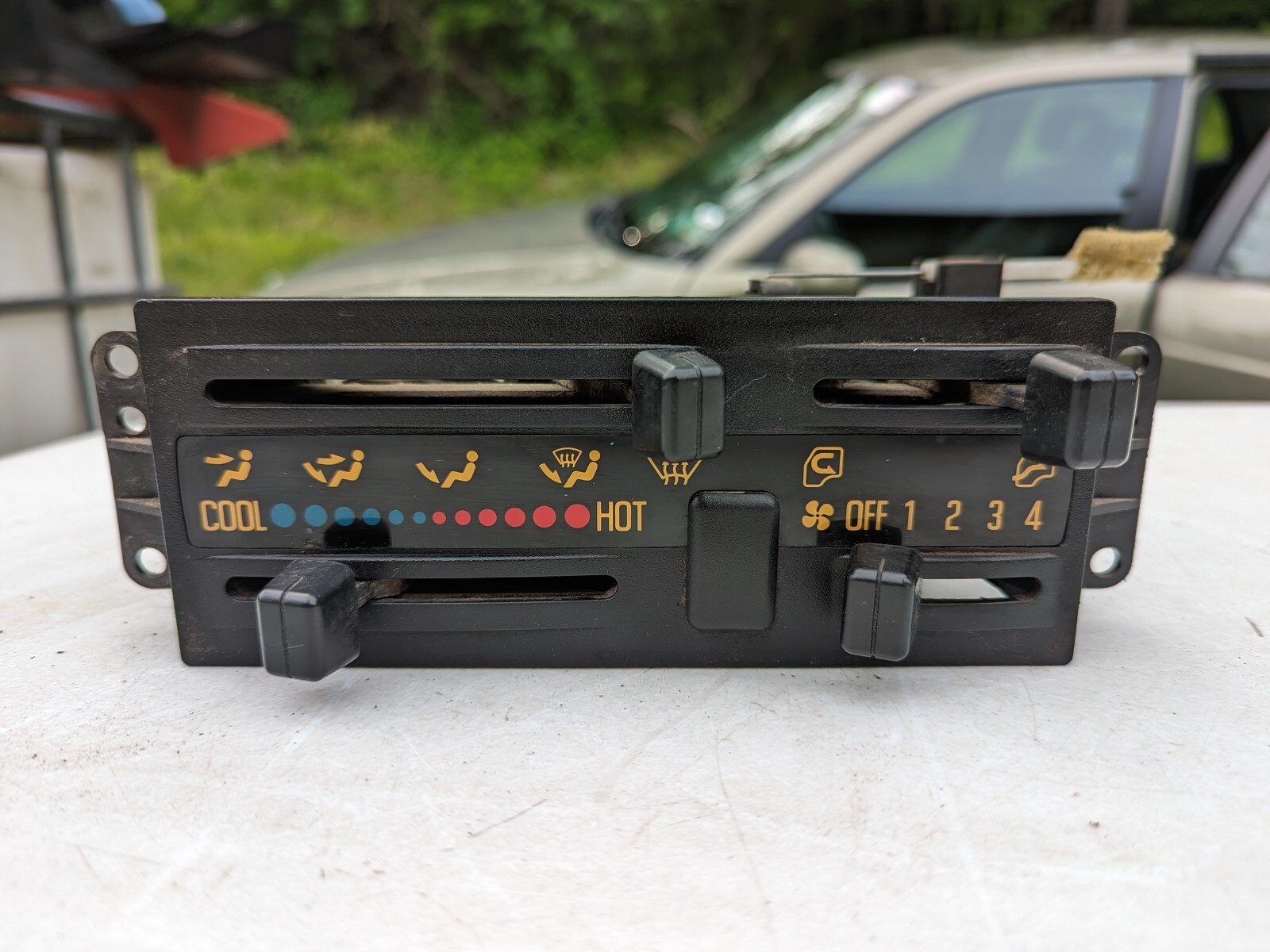 9904 Isuzu NPR Box Truck Heater Climate control panel eBay