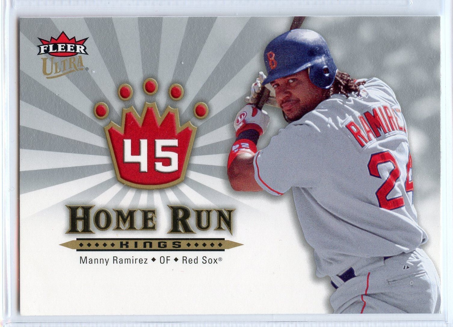 2006 Fleer Ultra Home Run Kings - #HRK6 - Manny Ramirez - Boston Red Sox