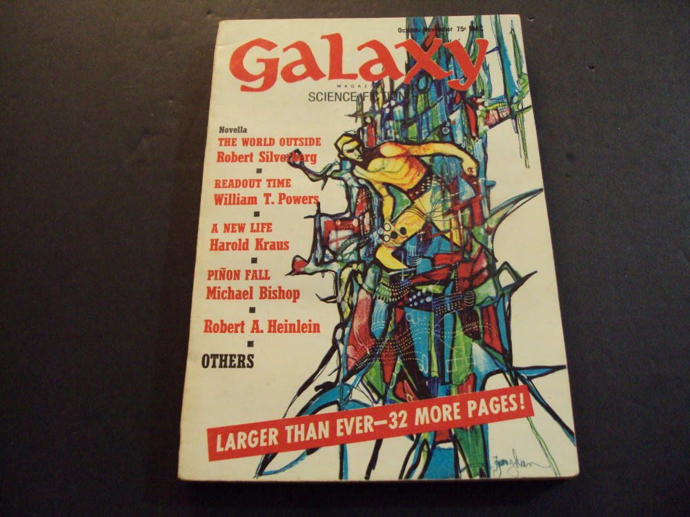 Galaxy Oct/Nov 1970 The World Outside by Silverberg, William Powers ID:49131