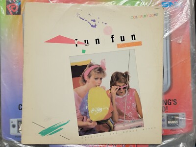 Fun Fun ''Color My Love'' Single (1984, TSR Records TSR836) Pre-Owned Vinyl Record