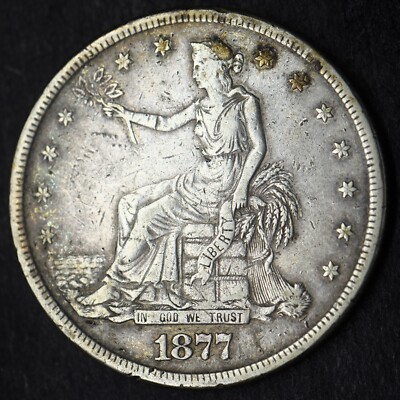 1877-S Trade Dollar 420 Grains .900 Fine Silver $1 - COINGIANTS