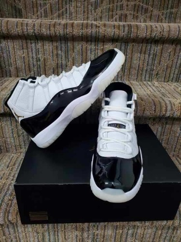 Nike Air Jordan 11 Retro DMP Gratitude Black/Gold CT8012-170 Size 10 M/11.5 W - 第 2/10 張圖片