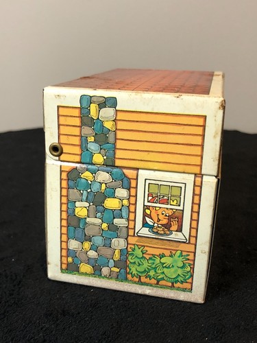Vintage Kellogg Snap Crackle Pop Dose Rezepte Box, 5 x 3 x 3-3/4 - Bild 4 von 12