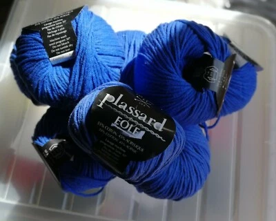 Lot 8 Pelotes coton plassard Eole  - Photo 1/3