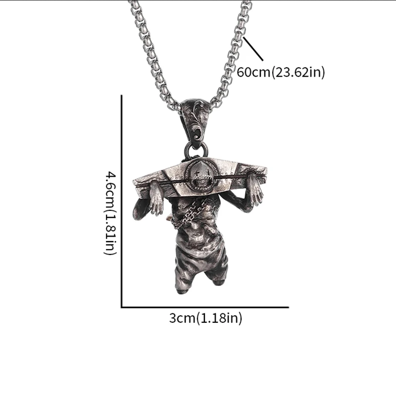 Imprisoned Monster Jewelry Vintage Silver Sexy Gothic Torture