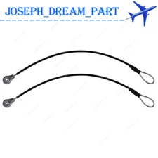 2pc Rear Tailgate Cable HPX615E For John Deere Gator XUV 625i XUV 825i HPX815E