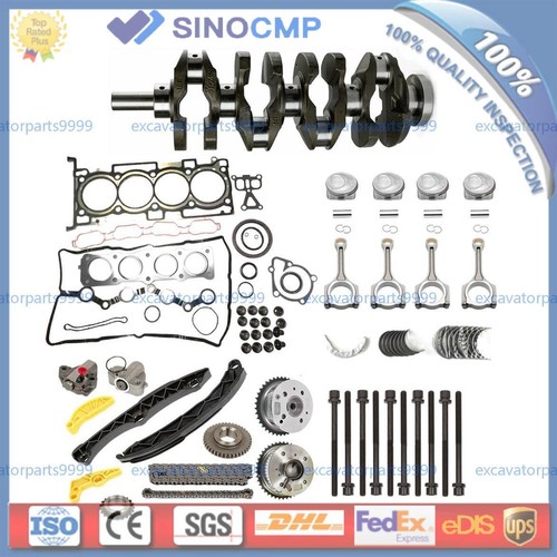 G4KJ Engine Rebuild Overhaul Kit Crankshaft/Piston/Conrods For HYUNDAI