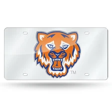 Sam Houston State Bearkats Laser Tag License Plate. Silver Look   #673