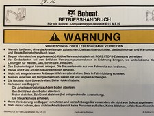 #37/16 Bobcat E14 E16 manuale