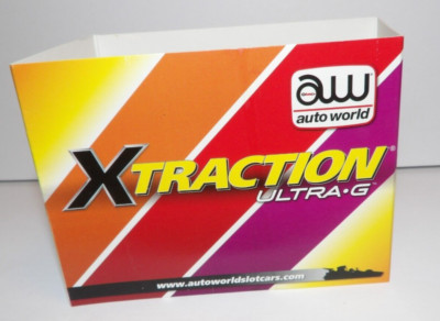 AUTO WORLD X-TRACTION ULTRA G RELEASE 8 BASE ONLY NO CAR OR CUBE