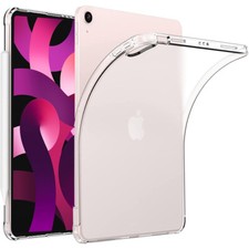 For iPad Air 5th/4th Generation 10.9 Inch Clear Case Bumper Shockproof Cover