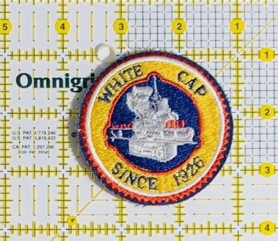 White Cap Inc.  Vintage Patch Since 1926 Iron On Patch Chicago