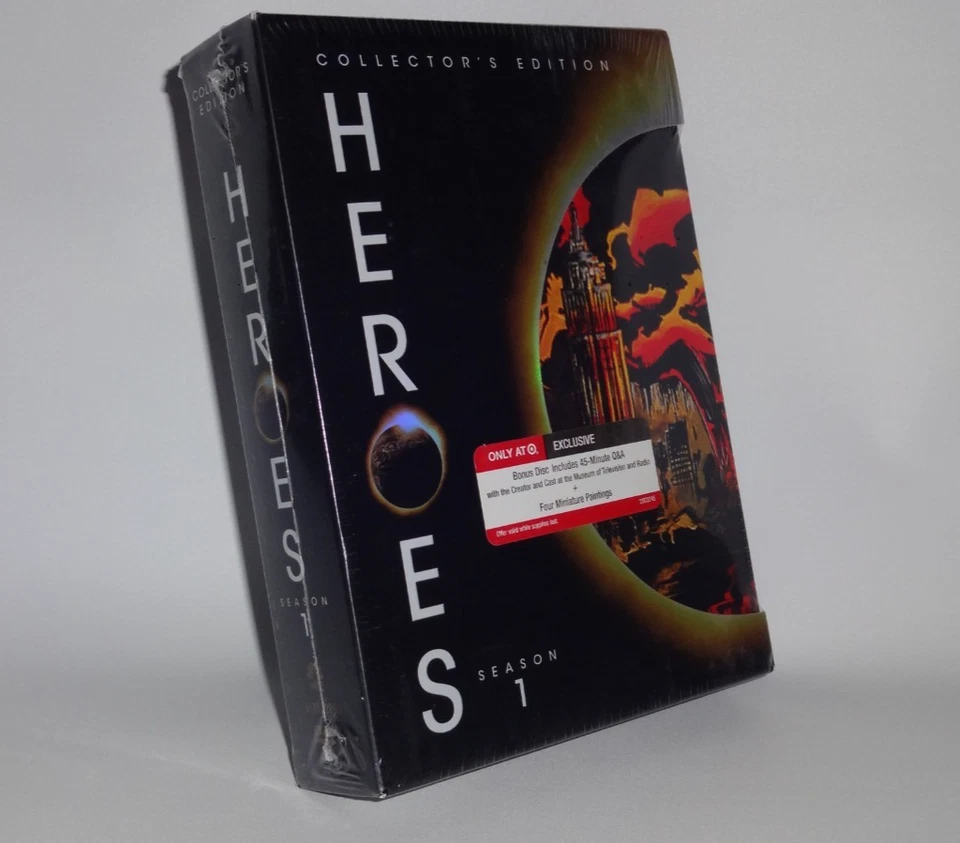 Heroes Season 1 Collector's Edition 8 Disc DVD Set 2007 Universal Studios NEW - Image 2 of 4