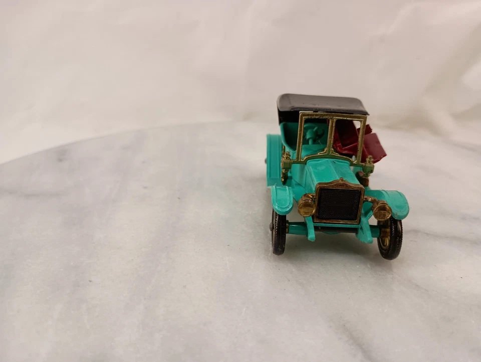 Винтажный Matchbox модели прошлых лет 1911 Maxwell родстер # 14 с поврежденной коробкой - Изображение 3 из 4