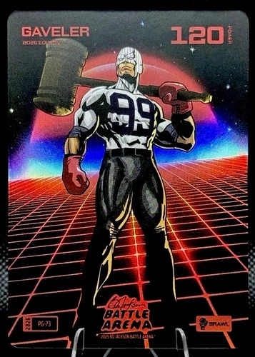 2026 Bo Jackson Battle Arena Gaveler PG-73 Power Glove Brawl Foil Aaron Judge