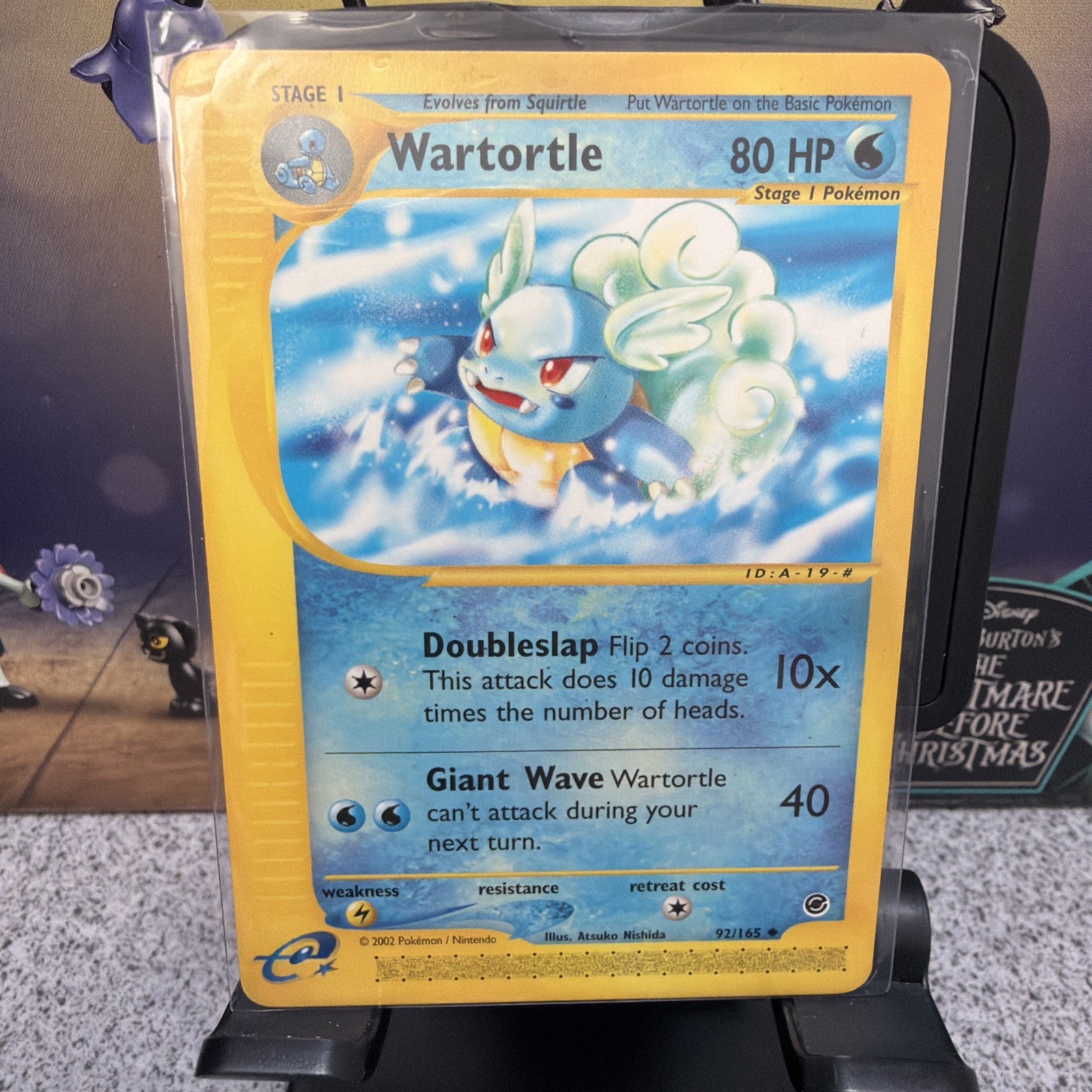 Pokémon Wartortle 92/165 Expedition Base Set 2002 - Near Mint