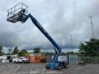 2015 Genie S 85 85' 4WD Diesel Telescopic Boom Lift Man Aerial Platform bidadoo