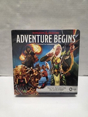 Dungeons & Dragons Adventure Begins Cooperative Board Hasbro Gaming New & Sealed