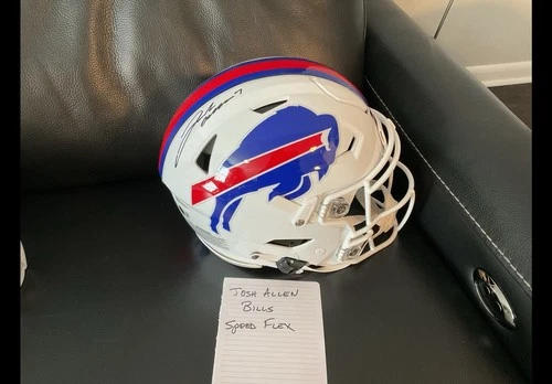 Josh Allen Buffalo Bills Autographed SpeedFlex Football Helmet