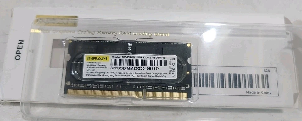 Crucial DDR3L 8GB 16GB 32GB 1600MHZ PC3L-12800 Laptop SODIMM 204-Pin Memory RAM - Image 3 of 4