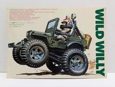 Rare Item From The Time Tamiya 1/10Rc Wild Willis Postcard