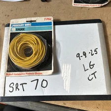 Niehoff Automotive Products TRW 18 Gauge Primary Yellow Wire 26-184