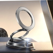Suction Phone Mount for Vacuum 360 Adjustable Vacuum Magnetic Phone Holder for