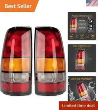 Tail Light Housing Compatible With 1999-2002 Chevy Silverado 1500 2500 3500 1...