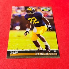 Ty Law .. ROOKIE .. Michigan Wolverines / NE Patriots .. 1995 Pro Line Card 23. rookie card picture