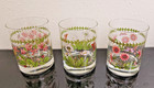 3 Portmeirion Vintage Botanic Garden Double Old Fashion Drink Glasses 3 Designs — photo 1