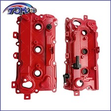 Set Aluminum Engine Valve Cover w/ Gaskets For 2009-2014 Nissan Murano Quest