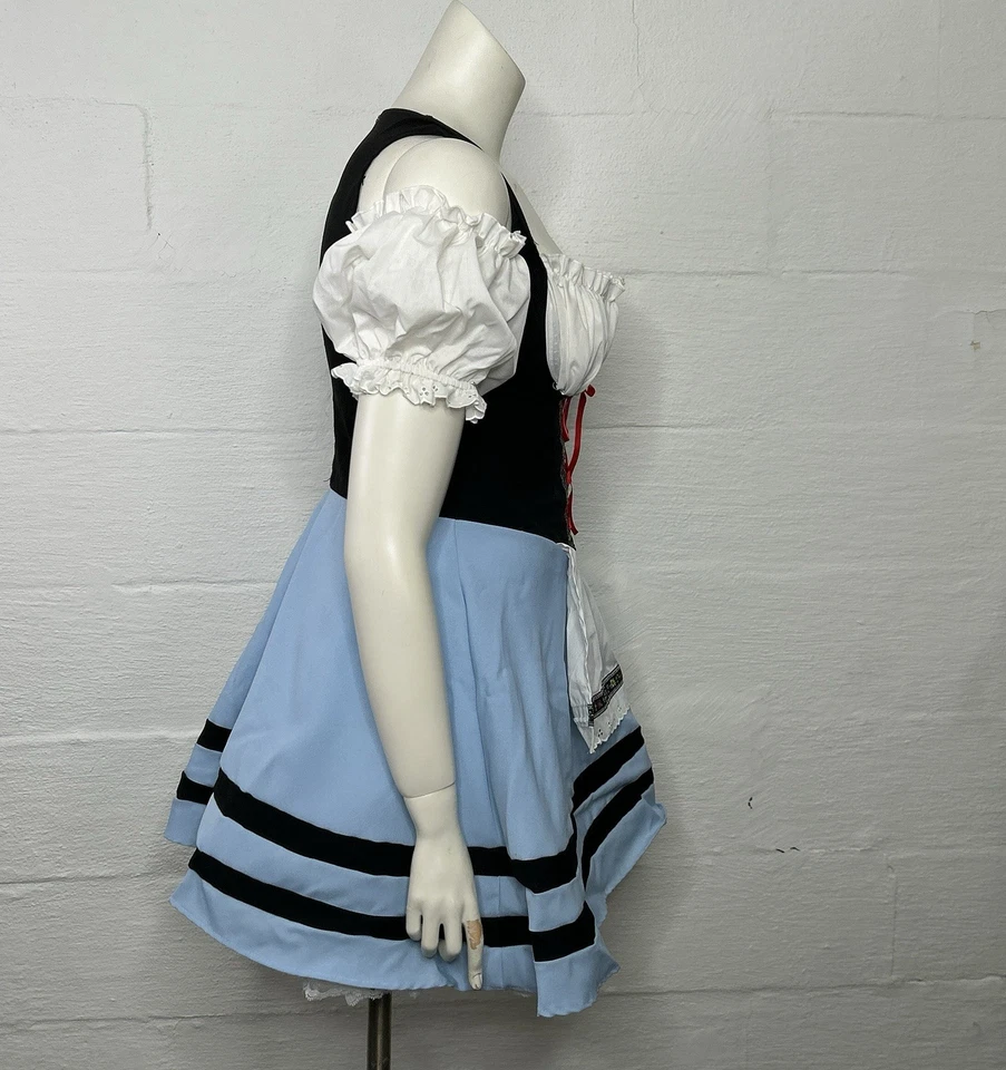 Mujer Disfraz InCharacter Oktoberfest Cerveza Fraulein Vestido Halloween XL Foto 4 de 4