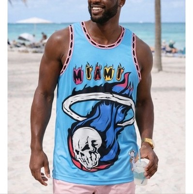 Miami Heat Brand X Jersey Dwyane Wade LeBron James Size XL NWT
