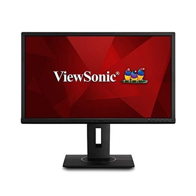 ViewSonic VG2440 24'' 1080p MVA Ergonomic Monitor HDMI DP VGA