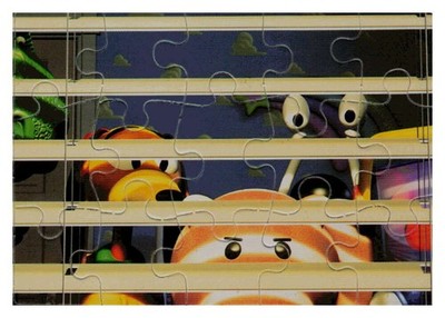 1995 Skybox Toy Story  #58 Toys peeking through blinds  