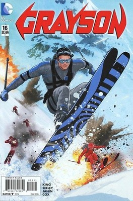Grayson (Vol 1) #  16 NM (CvrA)