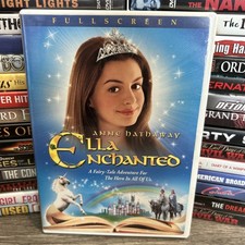 Ella Enchanted DVD Anne Hathaway Kids, Fullscreen Adventure Buy 1 Get 1 Free-M