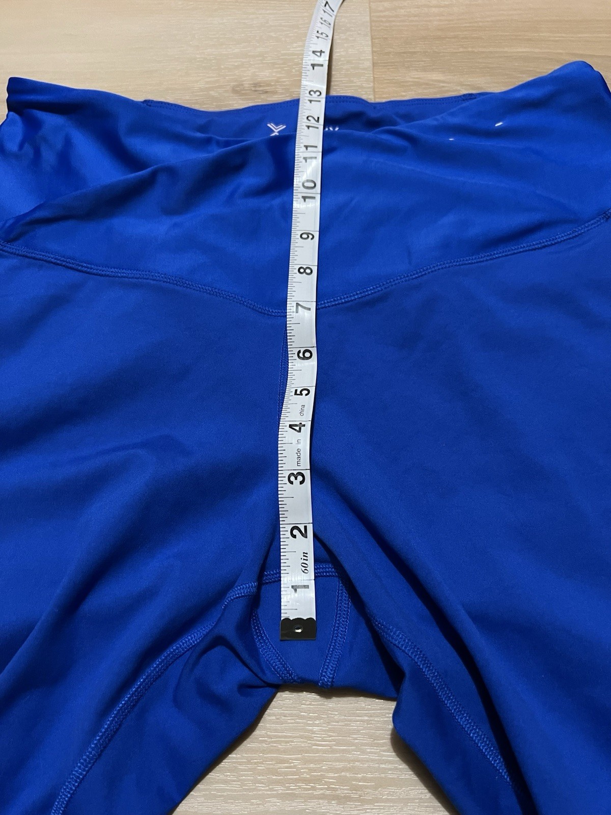 Xersion Womens Anti-Odor Blue 7/8 Ankle Legging Size 1x Royal