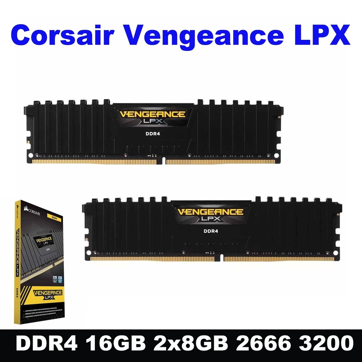 Corsair Vengeance LPX DDR4 16GB 8GB 2666/3200MHZ Desktop RAM