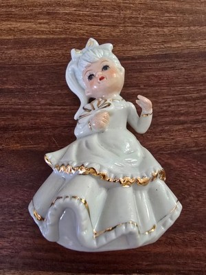 PORZELLAN - FIGUR - PRINZESSIN - HANDGEMACHT - 9 cm - VINTAGE