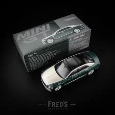 MINIGT BENTLEY FLYING SPUR - WHITE SAND VERDANT - 867 SCALA 1:64 - Immagine 4 di 4