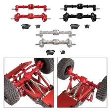 Front and Rear Portal Axles Accessory with Screws for 1:12 RC Hobby Car MN82